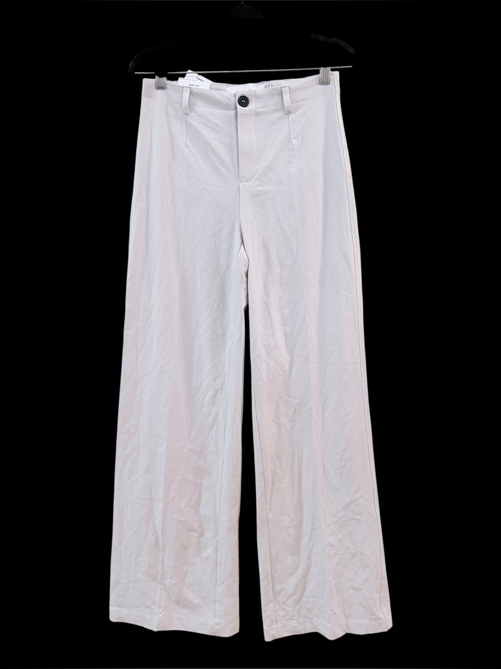 NWT Bershka grey wide leg pant